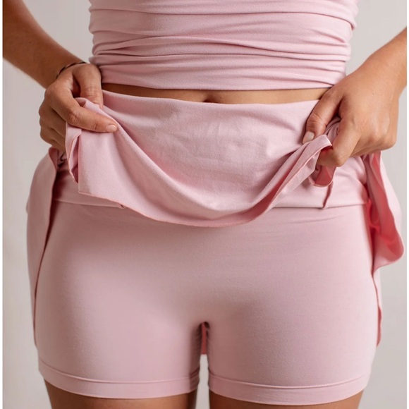 Indigo Luna Pink Layla Skort in Lotus XXS/XS - Picture 4 of 6